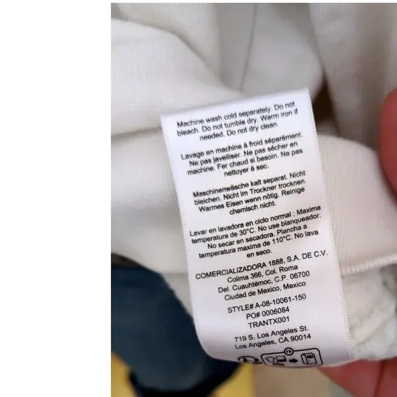 Anine Bing Miles Sweatshirt Slogan Rock 'n' Roll - Picture 8 of 8